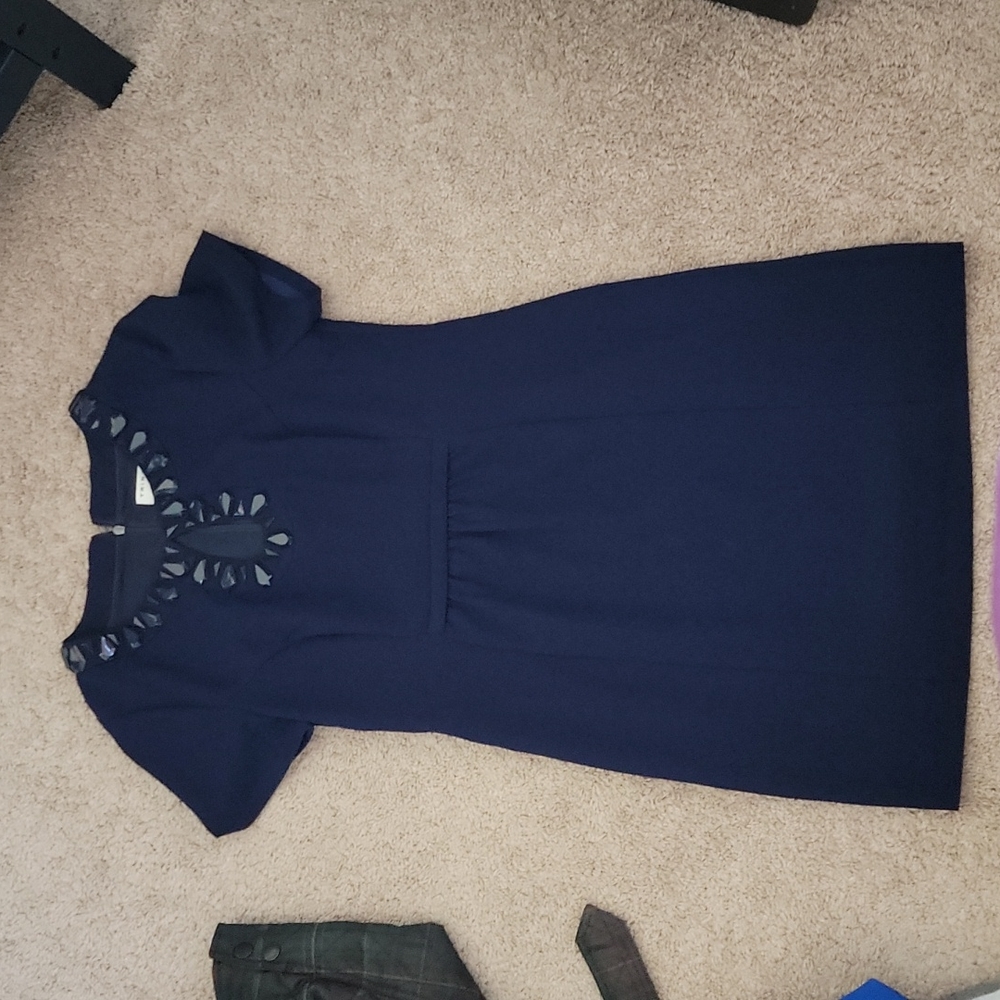 Trina Turk Mini Dress, Navy Blue, Size 10